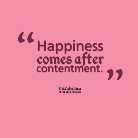 Contentment Quotes. QuotesGram