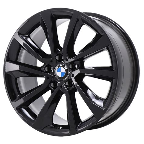 BMW X6 2015 - 2019 GLOSS BLACK Factory OEM Wheel Rim (Not Replicas ...