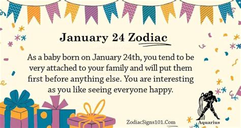 January 24 Zodiac Is Aquarius, Birthdays And Horoscope - ZodiacSigns101