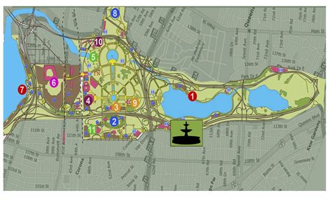 Flushing Meadow Park Map - Agnese Latashia