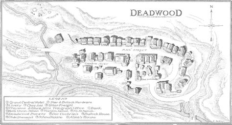 The Labyrinth: Old West Map