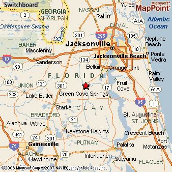 Middleburg, Florida Area Map & More