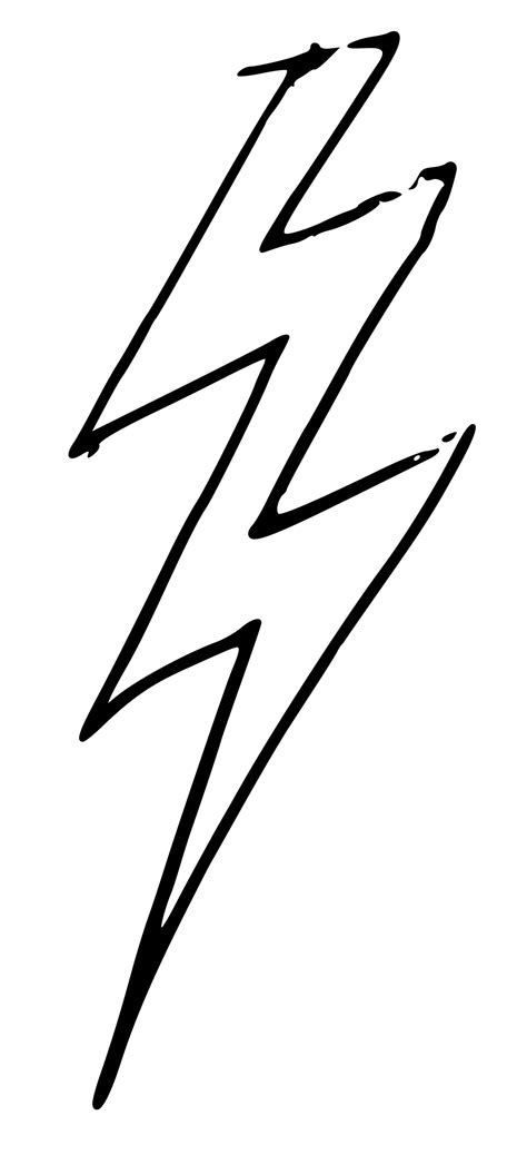 Clipart - lightning bolt