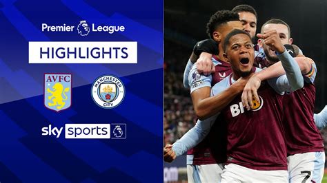 Aston Villa 1-0 Manchester City | Premier League highlights | Football ...