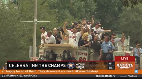 Houston honors World Series champion Astros with parade | khou.com