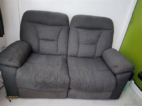 2 seater recliner sofa, Furniture & Home Living, Furniture, Sofas on Carousell