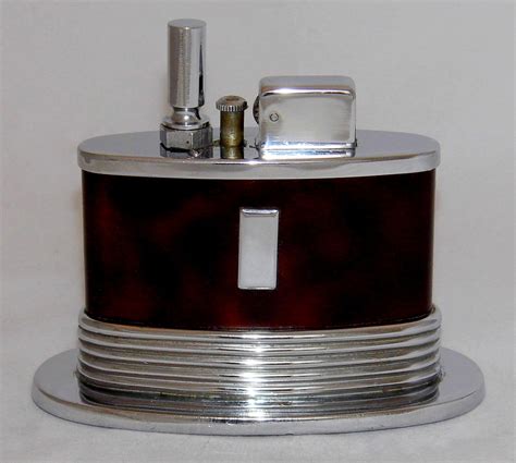 Vintage Ronson Touch Tip Art Deco Table Cigarette Lighter,… | Flickr