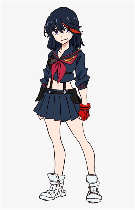 Ryūko Matoi - Kill La Kill Ryuko Character Design - 800x1195 PNG Download - PNGkit