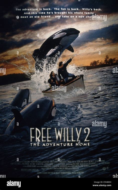 Free Willy Movie Poster