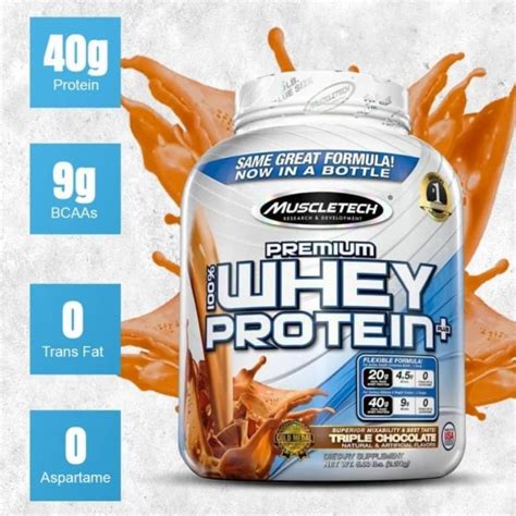 Muscletech Premium Whey Protein Plus, 2.27kg at Rs 5000/piece in Surat ...