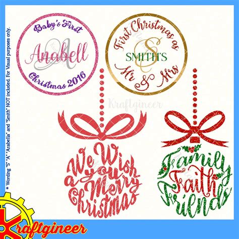 Christmas Phrases 3 SVG Christmas SVG Xmas SVG Babys First - Etsy