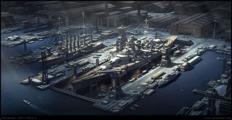 Shipyard by penemenn on DeviantArt | Spain and portugal, Macedonia ...