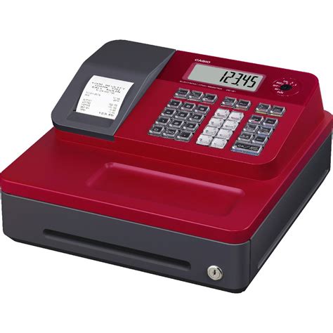 Casio Simple Small Drawer Cash Register Red SE-G1S-R | eBay