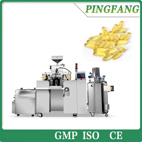 Small Softgel Encapsulation Line Soft Capsule Filling Machine - Capsule Making Machine and Soft ...