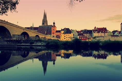 Donauinseln: The devil's bridge in Regensburg