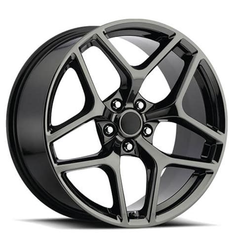 20" Chevy Camaro Wheels Black Chrome OEM Replica Rims #OEM209-1