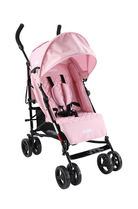 Arc Stroller 0+ from birth with wide seat Pink Melange