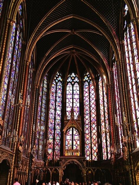 Premium Photo | Interior of sainte-chapelle