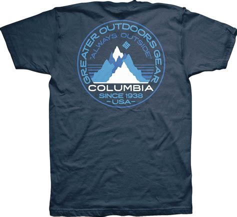 Columbia - Columbia Men's Outside Mountain Short Sleeve T-Shirt - Walmart.com - Walmart.com