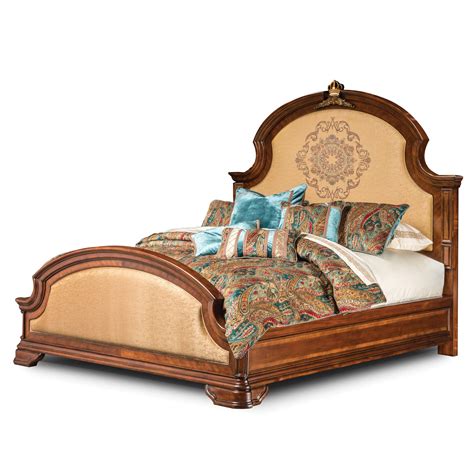 AICO Grand Masterpiece King Panel Bed by Michael Amini AI-9050000EK-402 ...