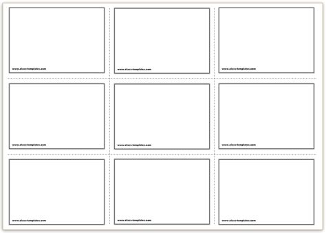 Free Printable Flash Cards Template