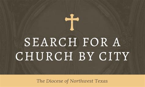 Churches in the Diocese | Episcopal Diocese of Northwest Texas