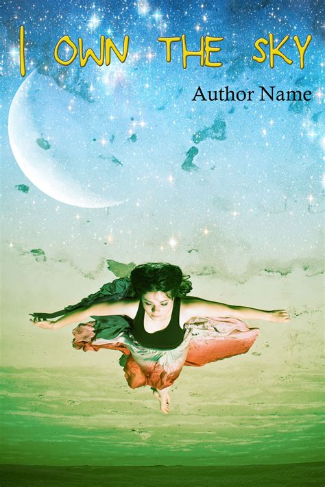 I own the sky | Ebook cover design, Book cover design, Premade book covers