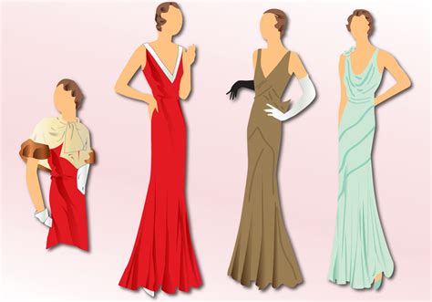 Fashion 1930 - Download Free Vector Art, Stock Graphics & Images