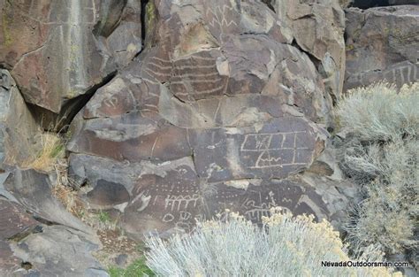 Ancient Petroglyphs in Nevada