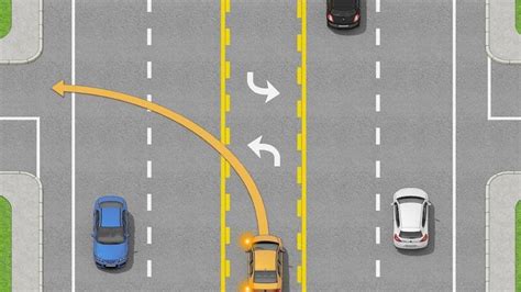 Center Turn Lane Rules Explained | Zutobi Drivers Ed