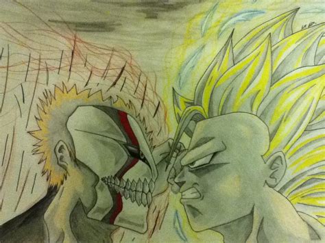 Ichigo Vs Goku by 321comics on DeviantArt