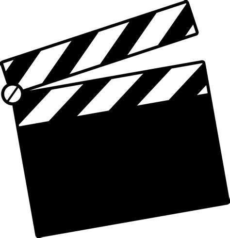Movie Clapboard Template - ClipArt Best