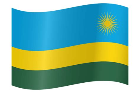 Rwanda flag emoji - Country flags