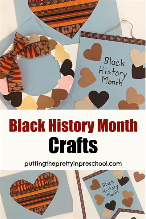 Three Black History Month Crafts