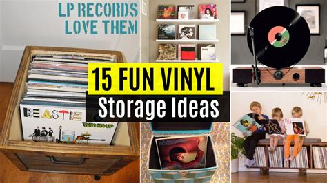 Favorite Vinyl Storage Ideas Wood For Building Shelves