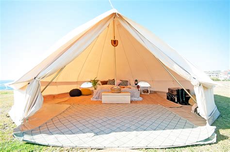 5m diameter bell tent - Breathe Bell Tents