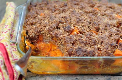 Nourishing Meals®: Yam Casserole with Pecan Streusel Topping (Grain-Free)