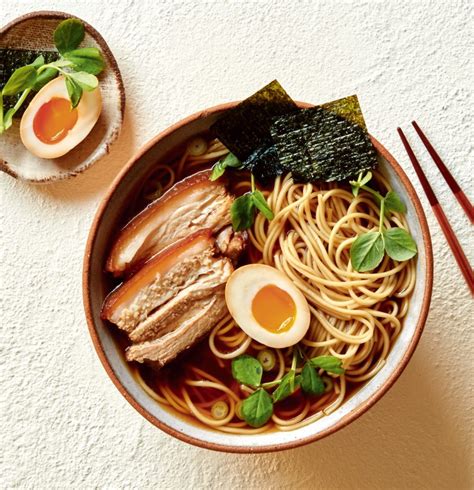 Shoyu Ramen & Egg Soup - Hakubaku - The Kokumotsu Company