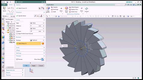 NX CAD TUTORIALS : UNITE - YouTube