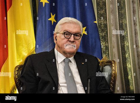 President of The Federal Republic of Germany, Frank Walter Steinmeier during his official visit ...