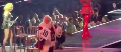 Absurd Video Shows Santa Take A Tumble Mid-Lap Dance At Madonna Concert ...