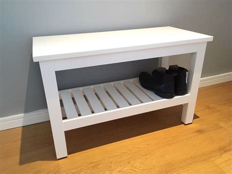 IKEA Hemnes bench/shoe rack in white | in Bedminster, Bristol | Gumtree