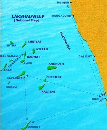 What is the Lakshadweep Map, Population, and Its Area?