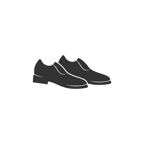 Premium Vector | Men's shoes logo icon design illustration