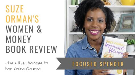 Suze Orman's Women & Money Book Review + Free Access to Her Course! - YouTube