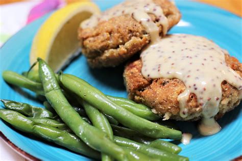 Salmon Croquettes with Mustard Sauce - Little Coastal Kitchen