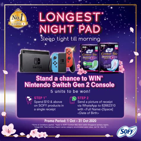 13-31 Oct 2020: SOFY Nintendo Switch Gen 2 Console Promotion - SG ...