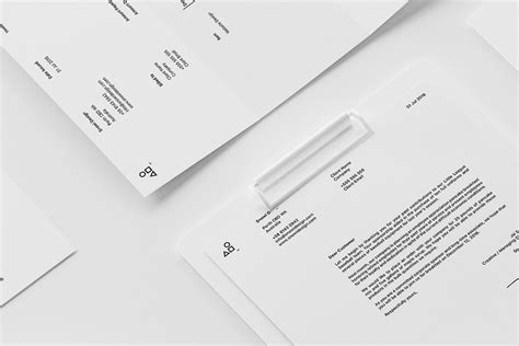 Minimal White Brand Mockup Pack | Business card logo, Mockup, Design clients