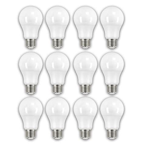 Ecosmart LED A19 E26 60W Equivalent A-Line Light Bulb Dimmable Daylight ...