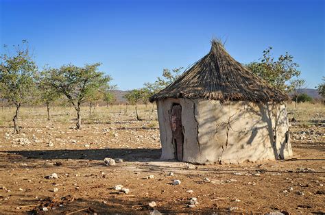 Straw And Mud African Hut On Prairie Photograph by Brytta - Pixels